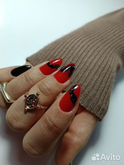 Маникюр педикюр гель лак
