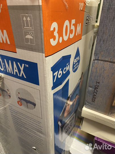 Каркасный бассейн бу