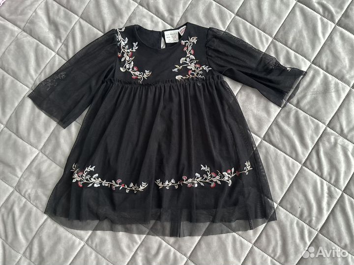 Вещи пакетом на девочку zara hm 80 86 Платья