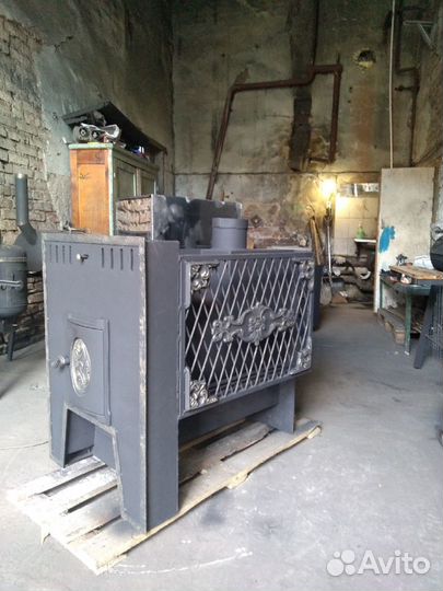 Печь для бани на 3 помещения