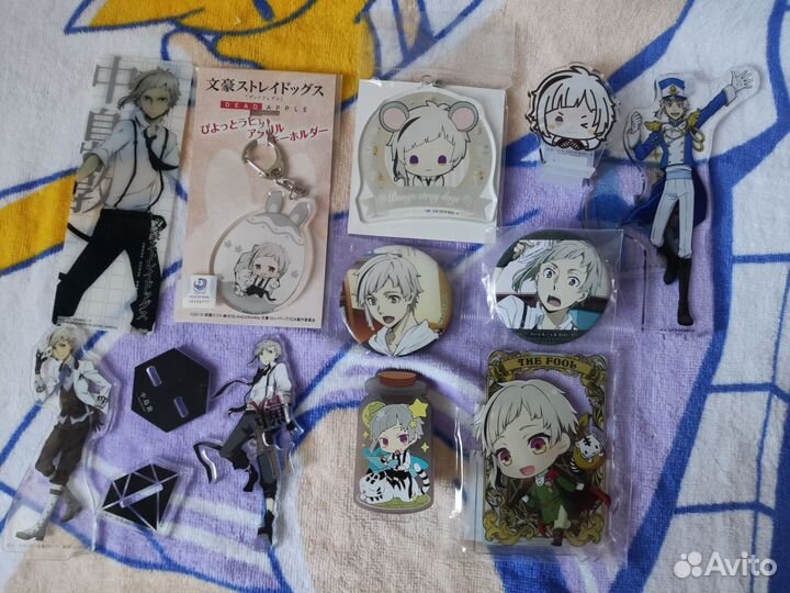 Оригинальный мерч с Ацуши Великий из бродячих псов