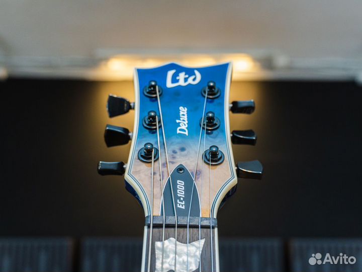 ESP LTD EC-1000 Blue Natural Fade