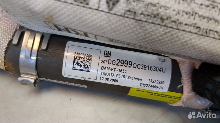 Подушка безопасности боковая правая Opel Insignia