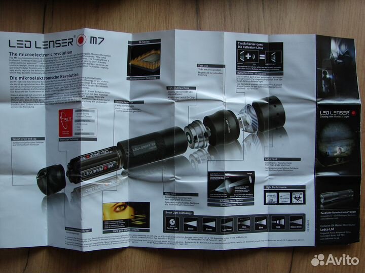 Фонарь LED lenser M7