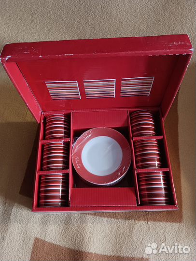 Чайная-кофейная пара набор фарфор