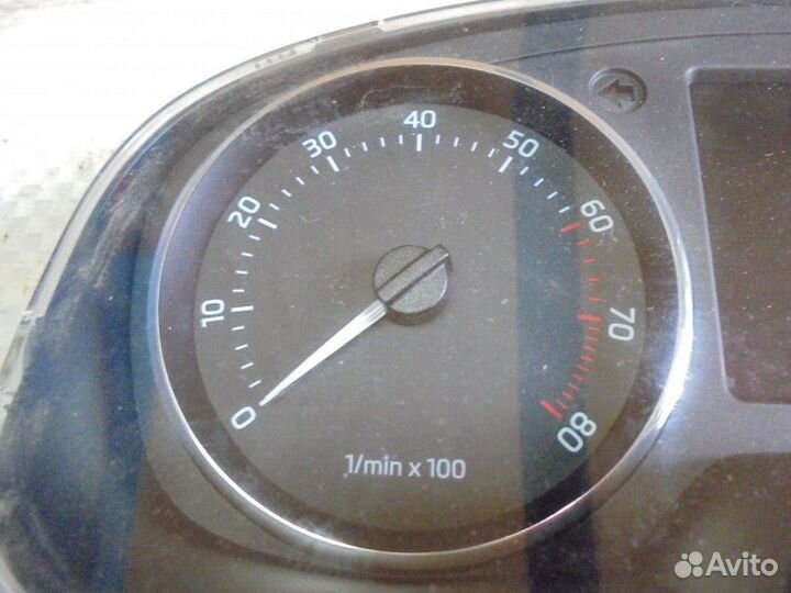 Панель приборов Skoda Rapid