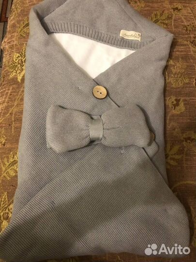 Детский конверт на выписку