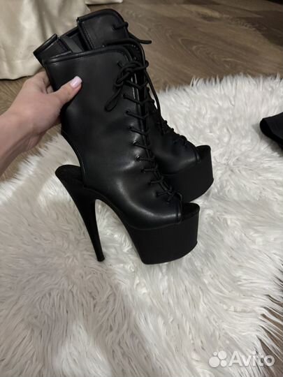 Стрипы тройки ботильоны для pole dance