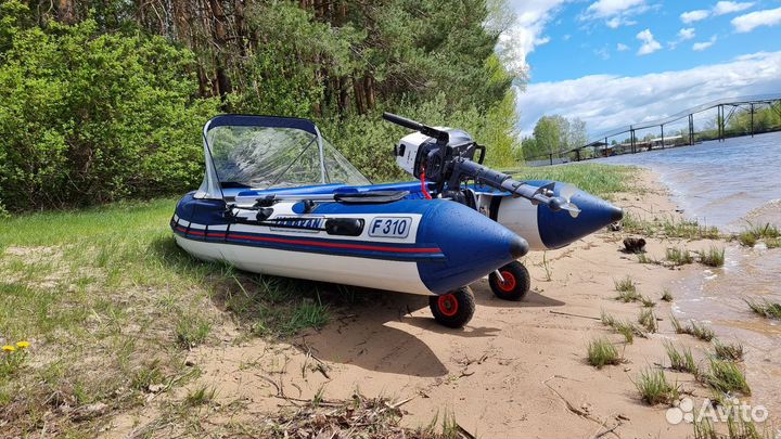 Лодка пвх Yamaran и мотором Yamaha 5 лс 4х-тактный