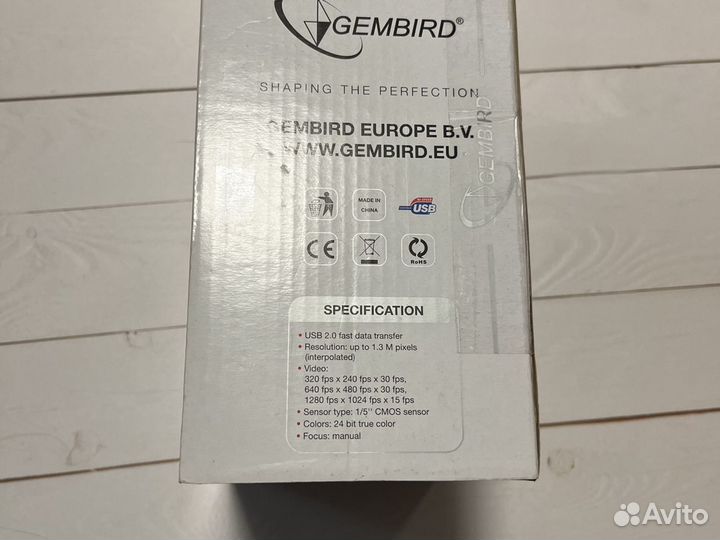 Веб-камера Gembird cam69u