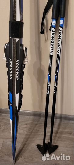 Лыжи + ботинки детские