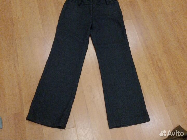 Брюки на лямках, р 46, шерсть, Израиль