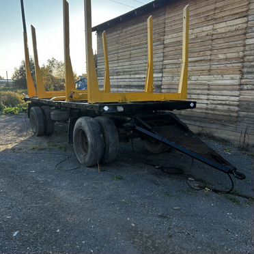 Прицеп лесовоз (сортиментовоз) СЗАП 8357, 2008