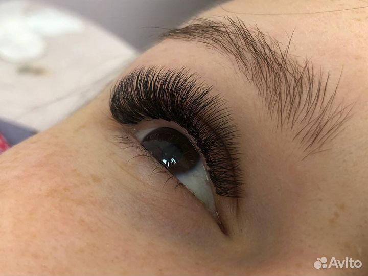 Наращивание ресниц до 10D