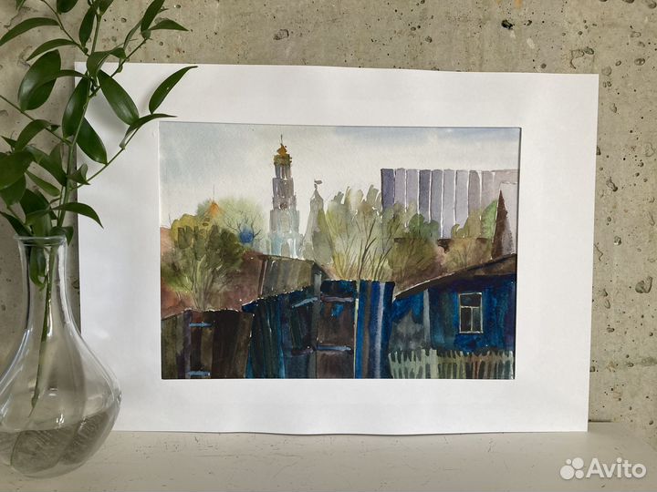 Картины акварель