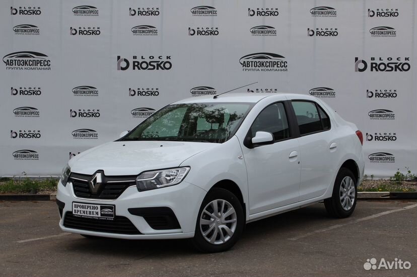 Renault Logan 1.6 MT, 2020, 344 км