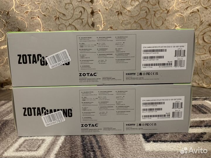 Игровая видеокарта RTX 4070 12Gb