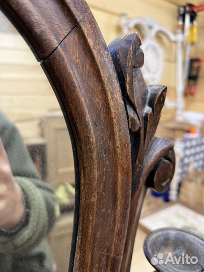 Зеркало старинное псише