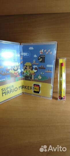 Super mario maker 2 со стилусом