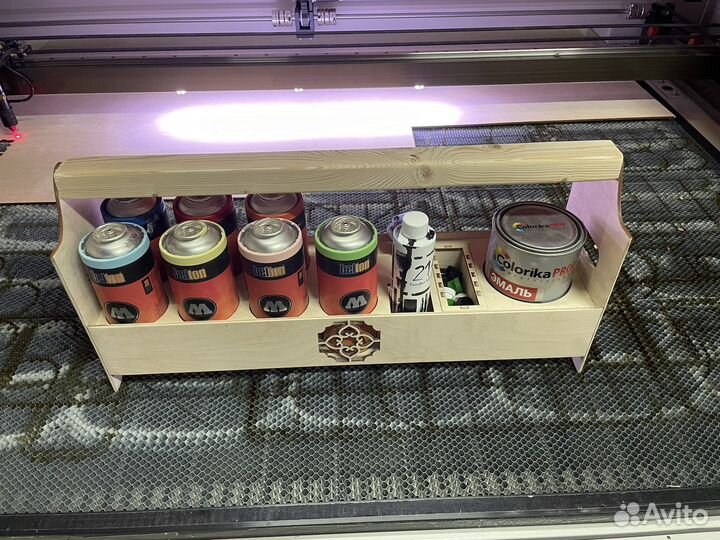 Лазерная резка фанеры, пенопласта, пэт, акрил