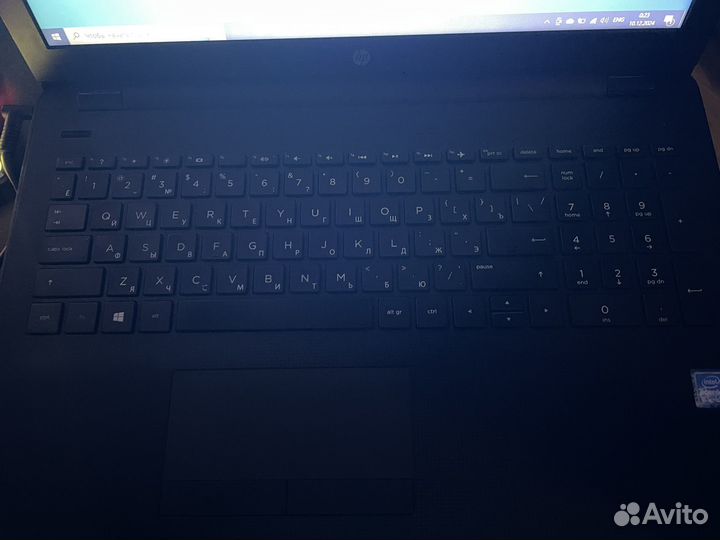 Ноутбук hp 15-ra072ur