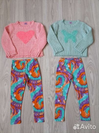 Одежда для двойни девочки от 2 до 4 лет