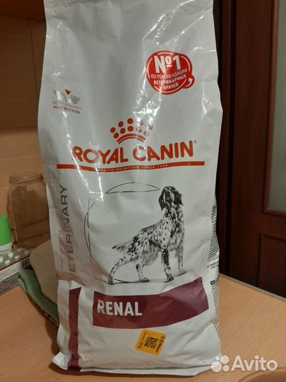 Корм для собак royal canin Renal при почечной недо