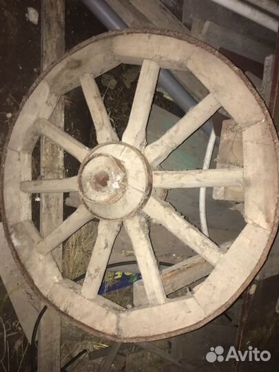 Колеса деревянные от телеги