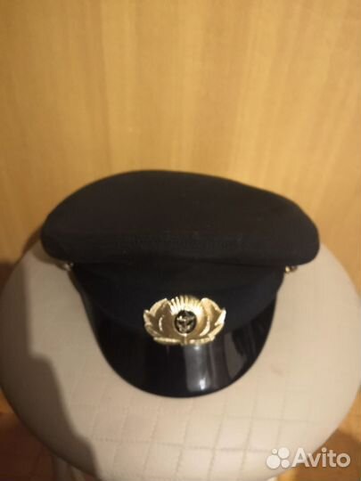 Фуражка повседневная вмф белая, чёрная