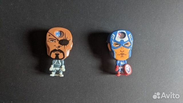 Фигурки из Киндер Марвел Мстители