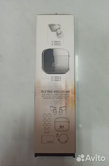 TWS наушники Klipsch T5 II TW ANC