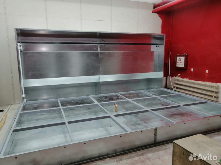 Покрасочная камера окв5000 с активным полом