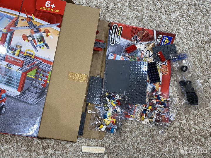 Конструктор пожарная станция