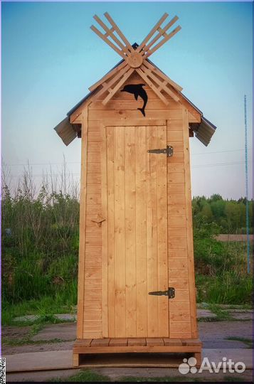 Дачный туалет с установкой ACC338