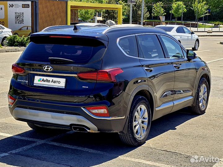 Hyundai Santa Fe 2.4 AT, 2020, 105 100 км