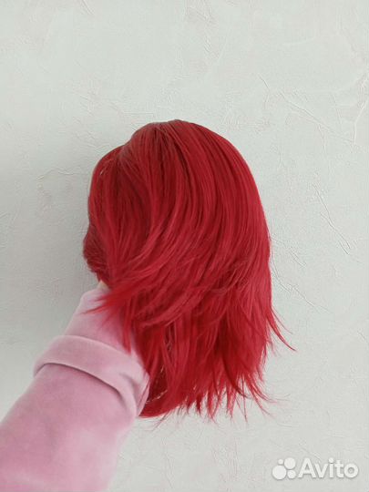 Парик красный новый