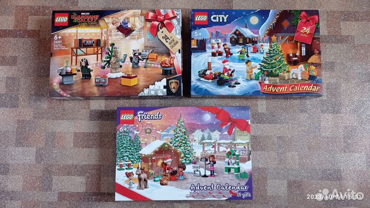 Адвент календари Lego в ассортименте, цены от