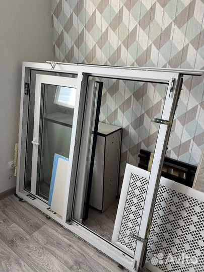 Окно пластиковое 1350х1450 мм