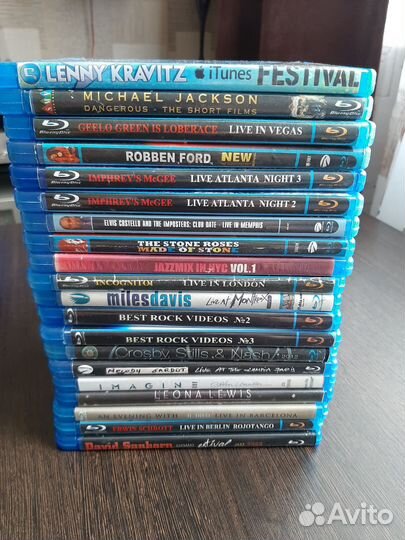 Bluray диски с концертами