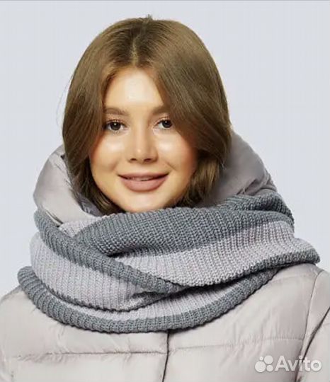 Снуд вязаный