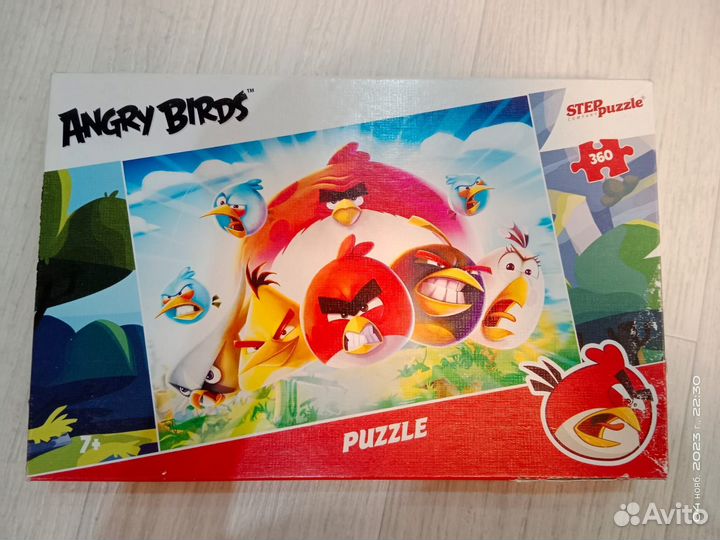 Пазлы пакетом в хорошем состоянии