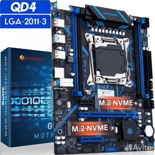 Huananzhi X99 QD4 BD4 Xeon 2680v4 2690v4 2666v3