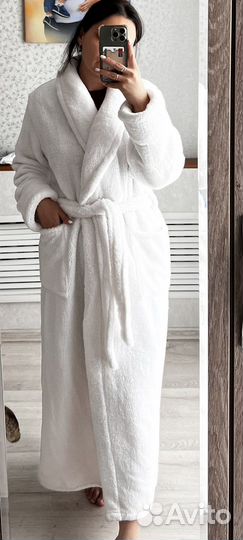 Махровый халат женский именной «Дарья»