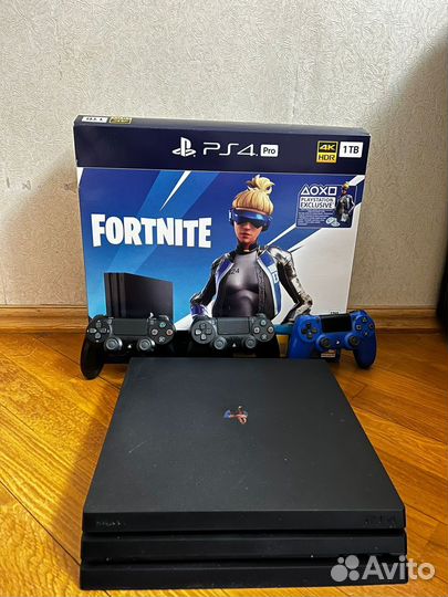 Sony playstation 4 pro 1tb бу