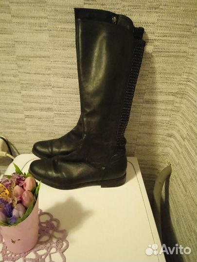 Сапоги женские натуральная кожа 39 размер
