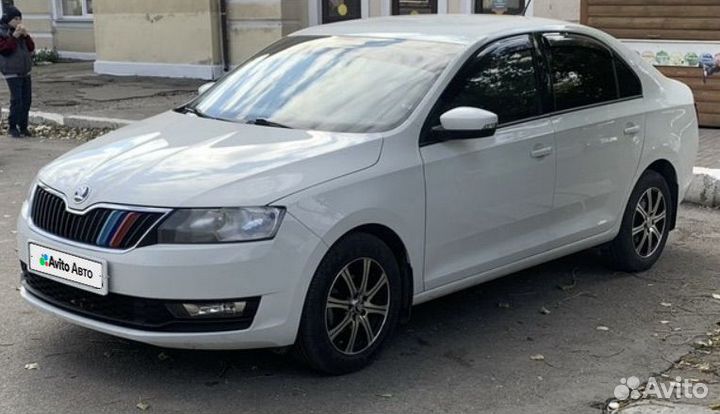 Skoda Rapid 1.6 МТ, 2018, 109 000 км