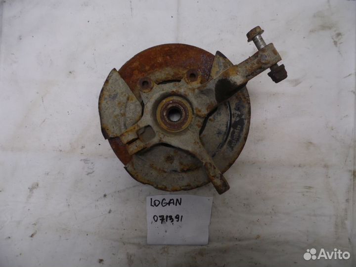 Кулак поворотный передний правый Renault Logan 1 2