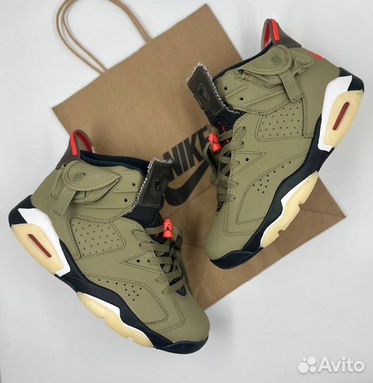 Кроссовки Nike Air Jordan 6 Retro x Travis Scott