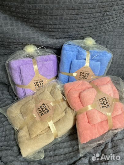 Набор полотенец для тела лица подарок