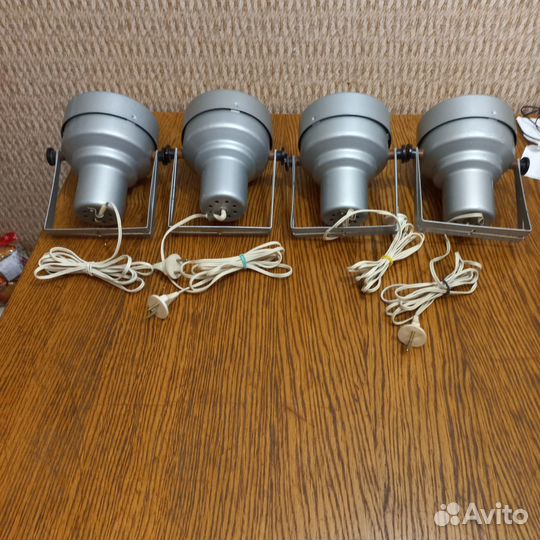 Лампы-Софиты СССР. Четыре штуки